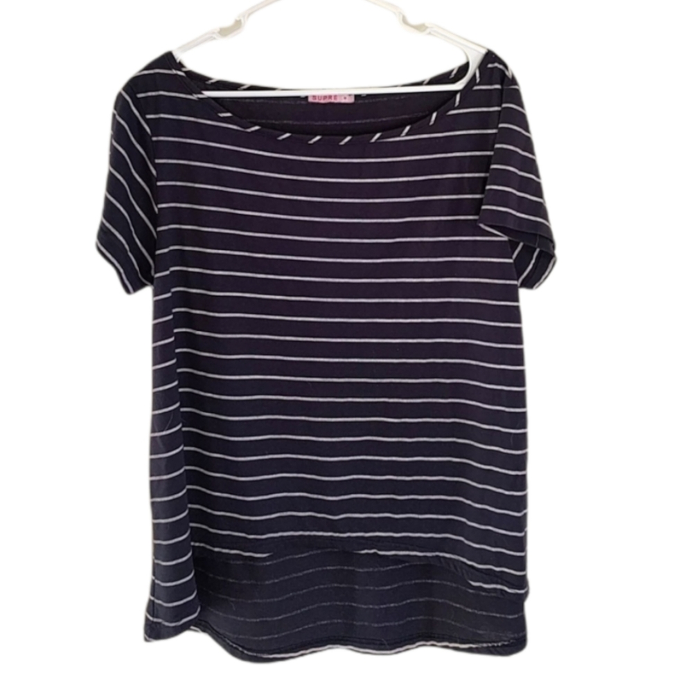 *5 for $20* Supre navy striped top